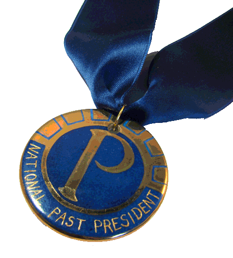 Médaille personnalisé National Président pour une association Touquettoise